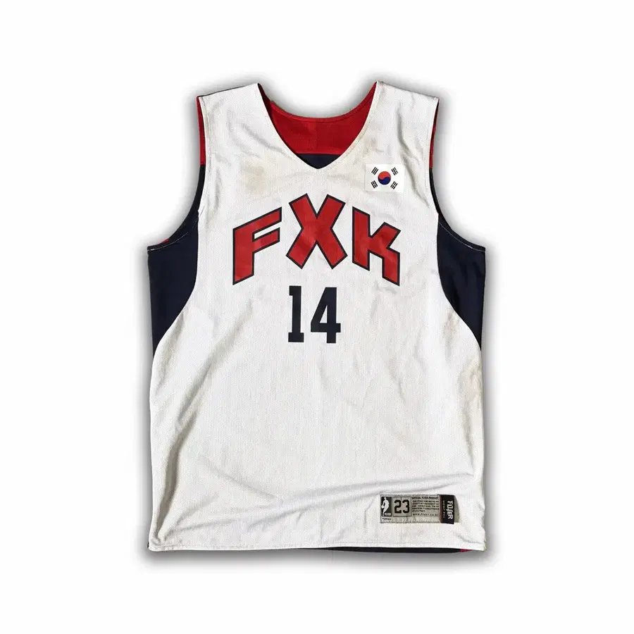 L) PLAYER FXK 리버시블 농구 유니폼 정대만 14번