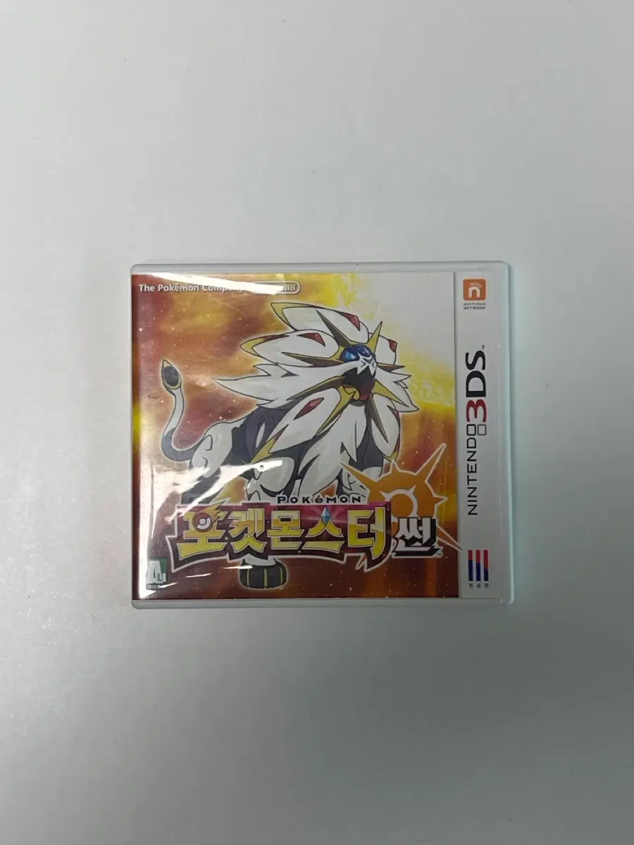 닌텐도 3ds 포텟몬스터 썬 칩 + 케이스