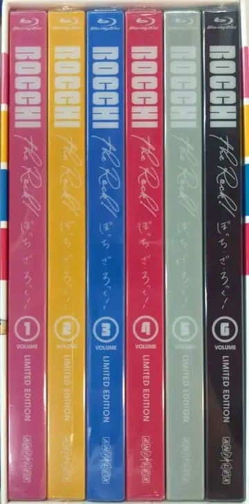 애니메이션 Blu-ray 미개봉 ANIPLEX+)봇치 더 록! 완전 생산 한정판 전 6권 세트