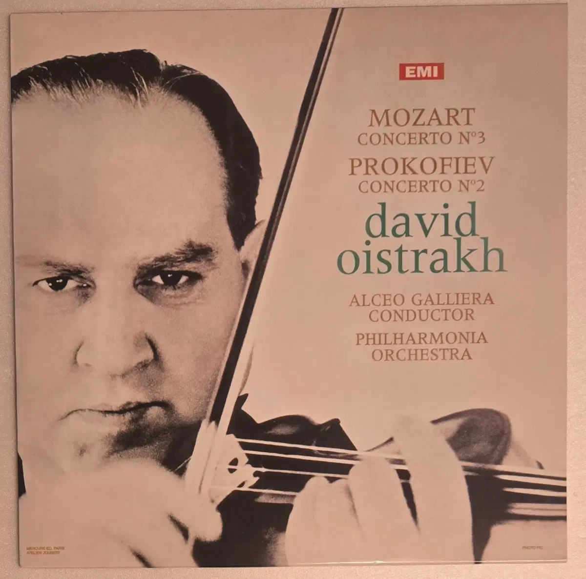David Oistrakh - 모차르트 프로코피예프 협주곡 ( Testament 2002년 초기 프레싱 AAA방식 )