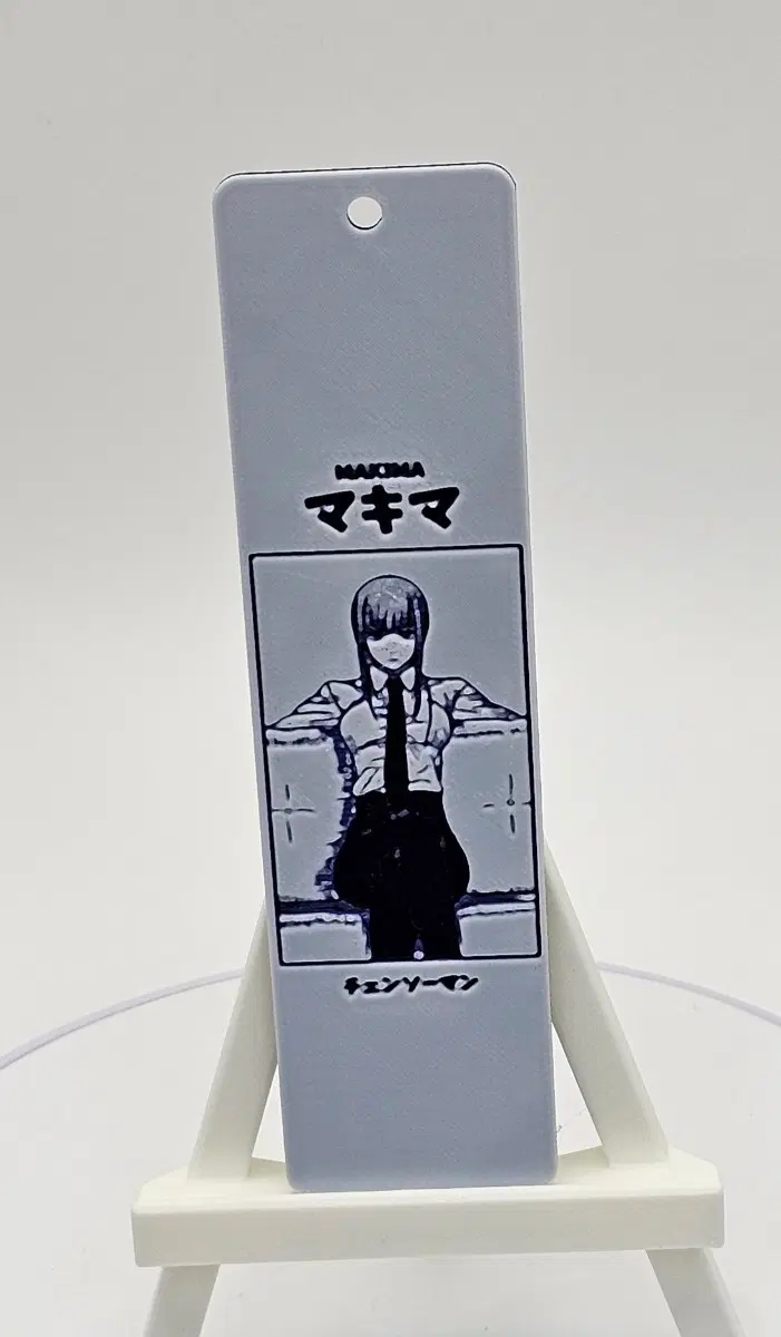 [3D 메모리 아트] 체인소맨 마키마 책갈피
