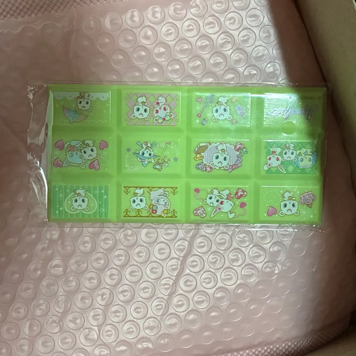 쥬얼펫 스티커 타일 초콜릿 루비 라브라 사피 안젤라 로사