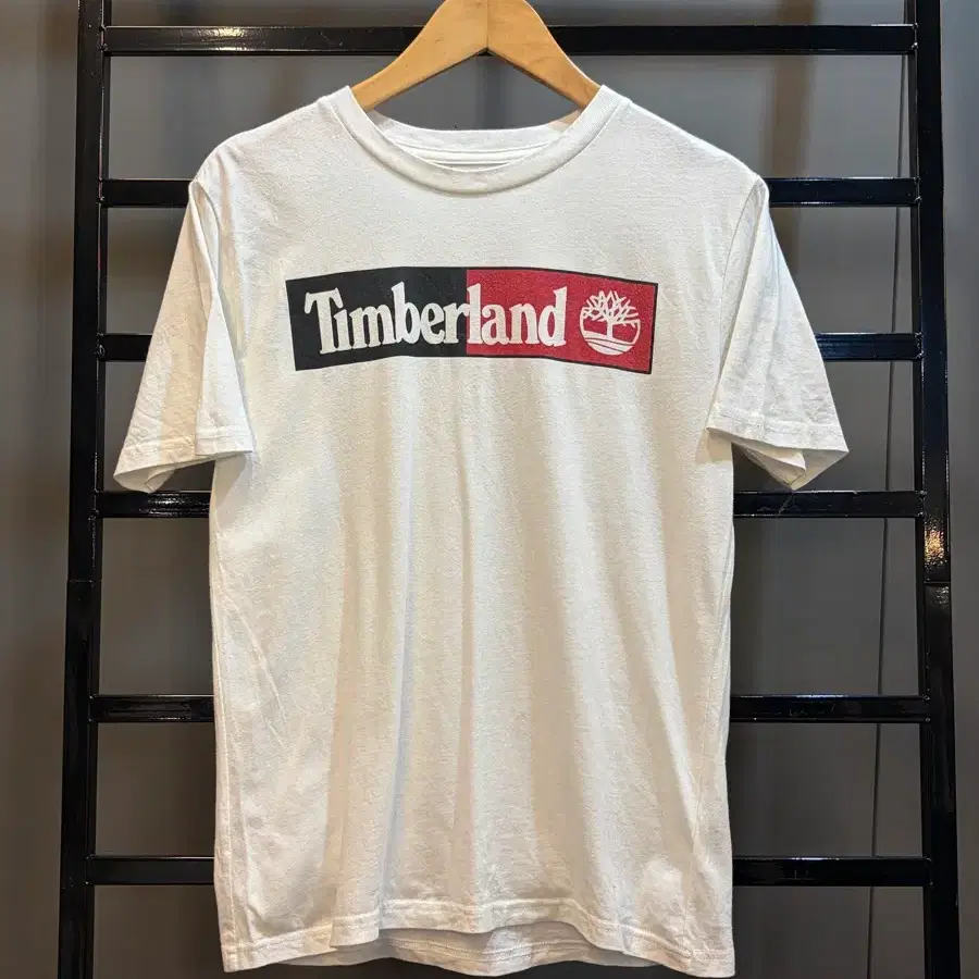 [M] 팀버랜드(Timberland) 화이트 박스 로고 반팔 티셔츠 1.9