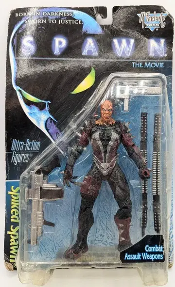 McFARLANE TOYS 울트라 액션 피규어 스파이크 스폰 (머리 마스크 없음)