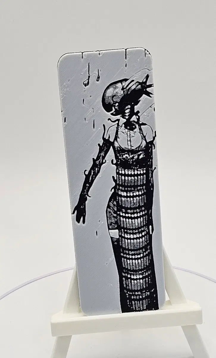 [3D 메모리 아트] 체인소맨 레제 책갈피