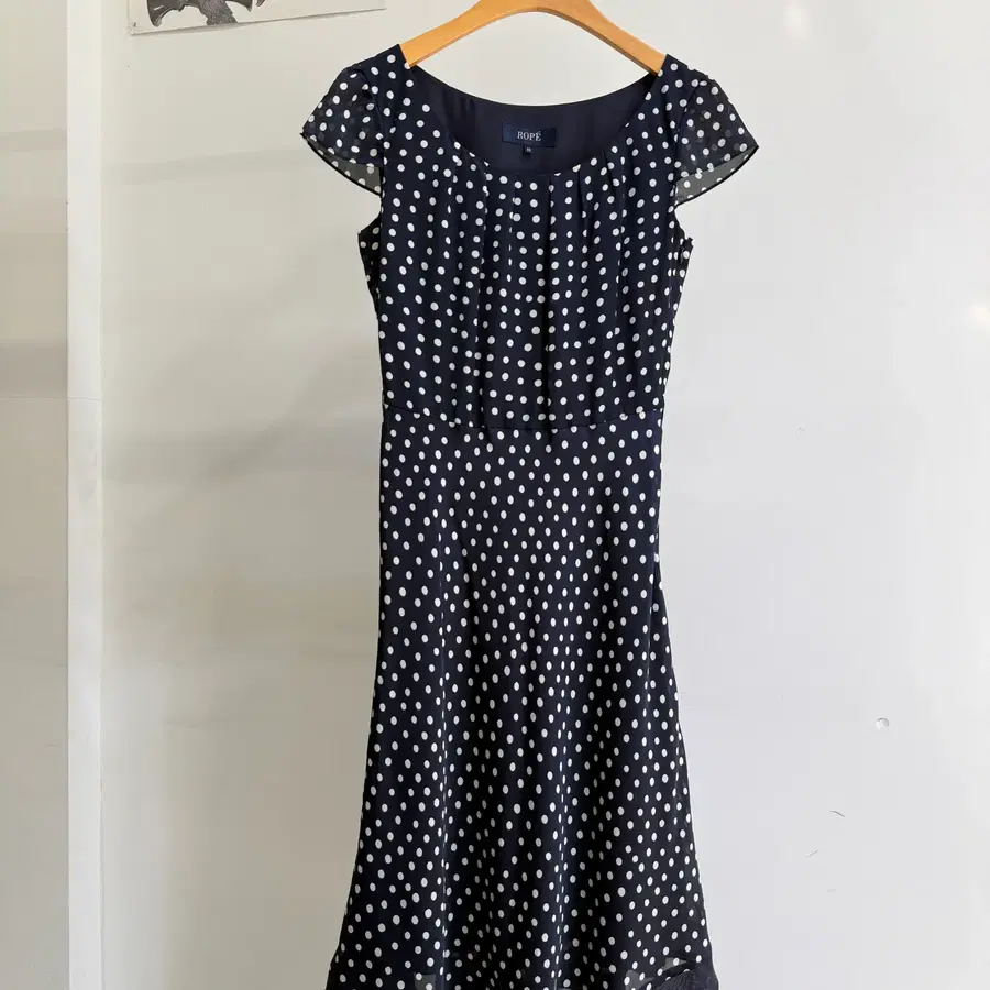 ROPE (Made in Japan) 도트 롱원피스