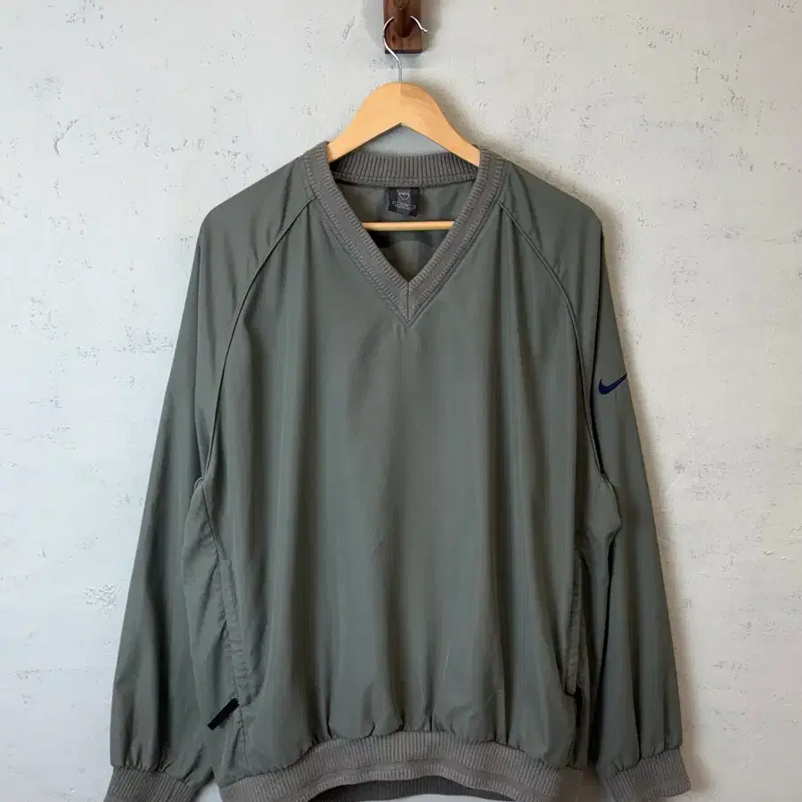 [XL] 나이키 암 스우시 카키 웜업