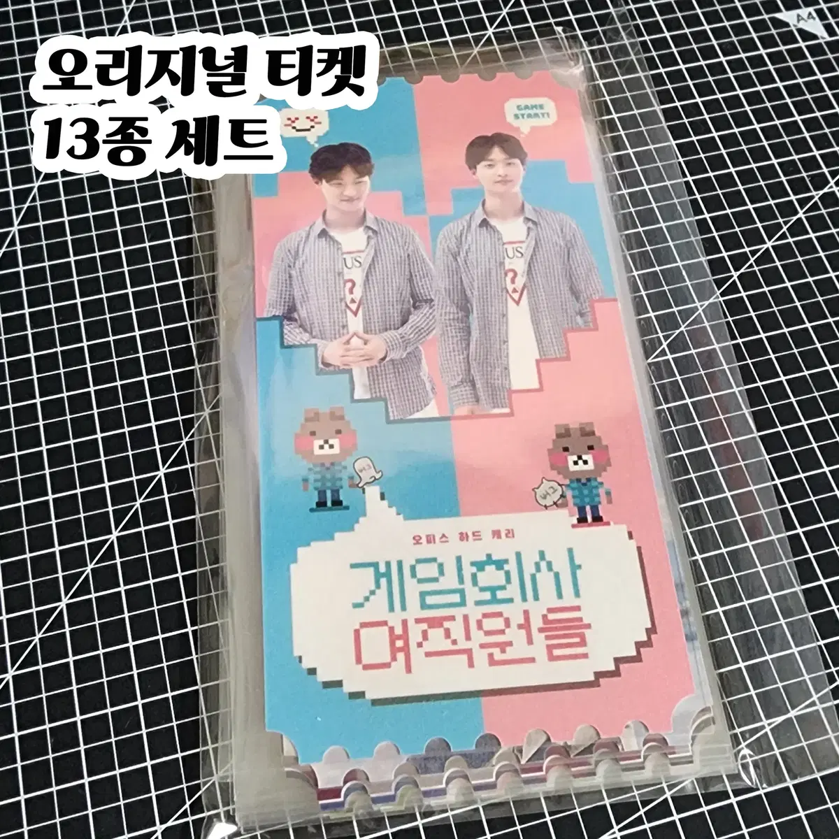장동윤 배우님 굿즈 모음 (필모 오리지널 티켓 13종)