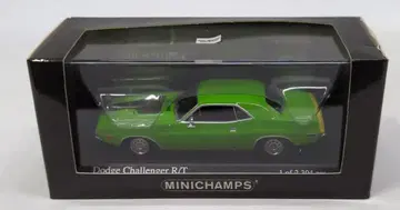 PAUL'S MODEL ART 1/43 MINICHAMPS Dodge Chellenger R/T 1970 Green 144700