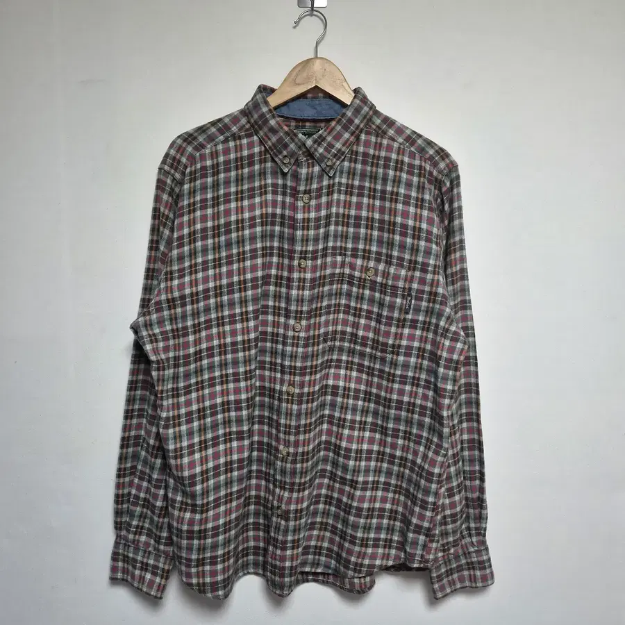 울리치WOOLRICH 체크 코튼 셔츠 L - S467