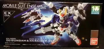 반다이 기동전사 건담 MOBILE SUIT ENSEMBLE 더블오 건담 & 자이저 세트 EX06B