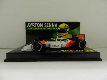 LANG 1/43 AYRTON SENNA RACING CAR COLLECTION McLaren MP4/4 Honda Turbo 1988 #12 No.1