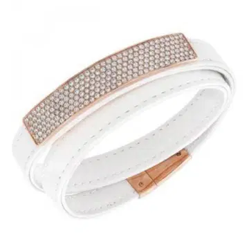 [SWAROVSKI] 스와로브스키 팔찌 화이트 골드 새상품급