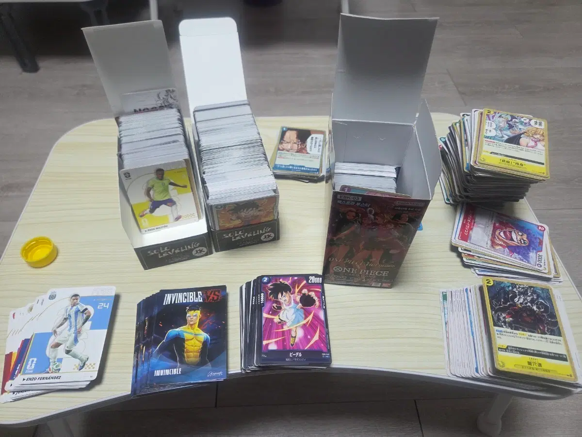 tcg 일반카드 일괄 판매 (원피스.나혼렙.파니니.인빈시블.드래곤볼)