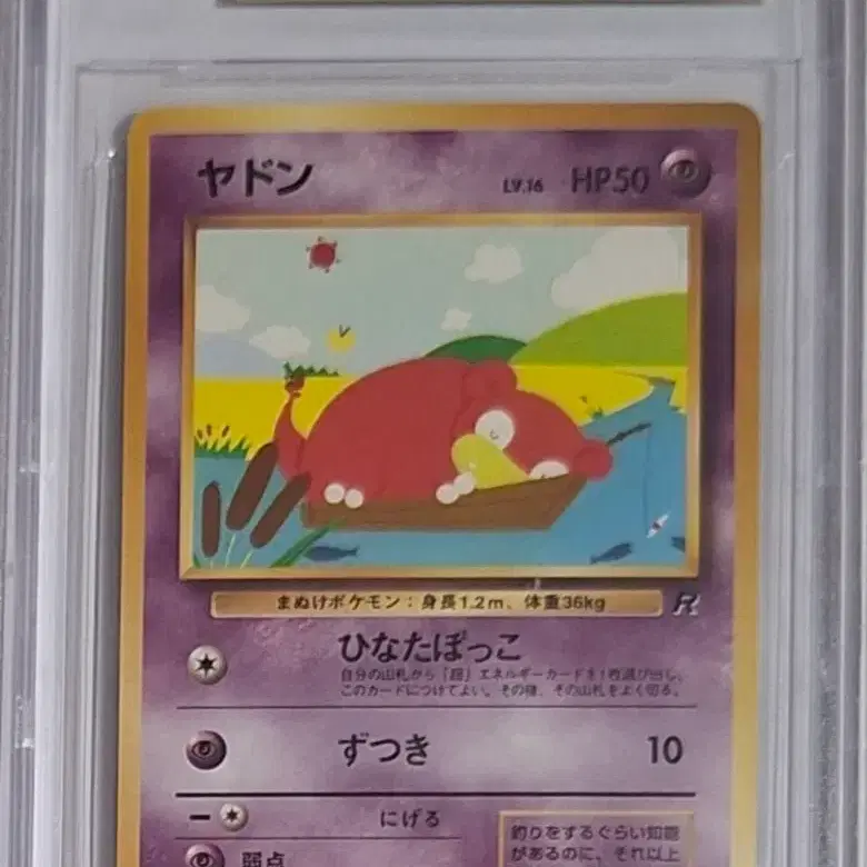 포켓몬 일판 1997 로켓단 야돈 bgs9.5 포켓몬 카드 psa
