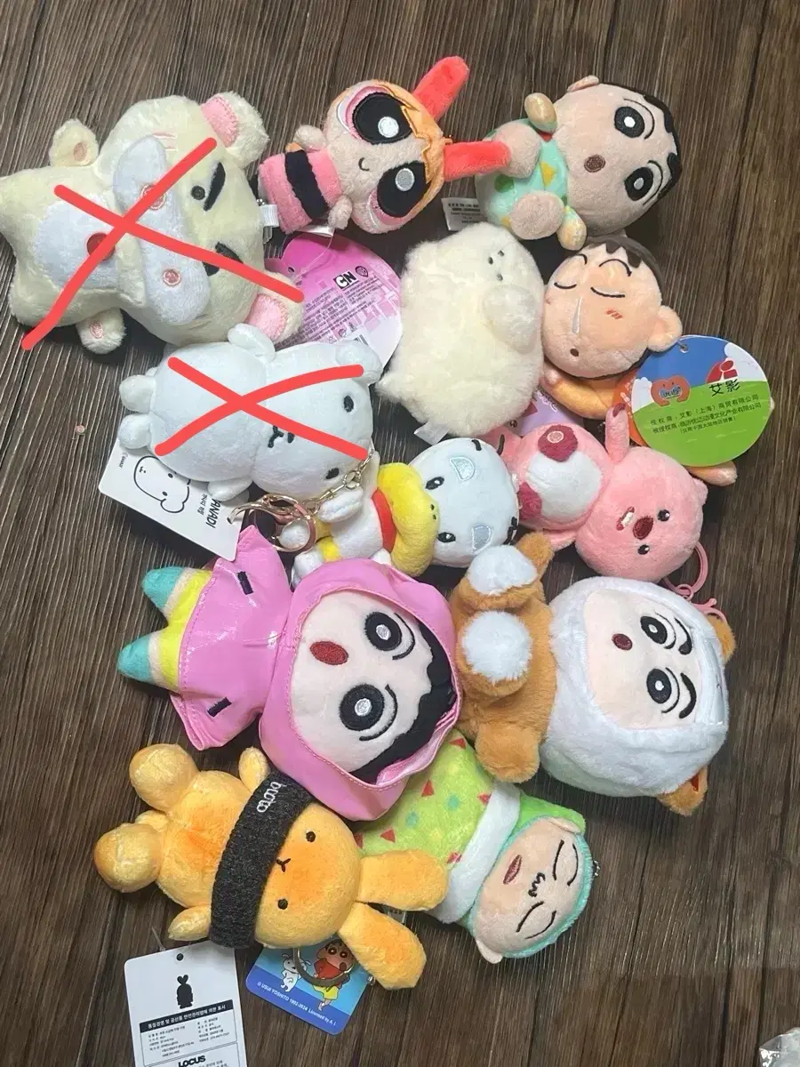 짱구 미피 가나디 인형 등