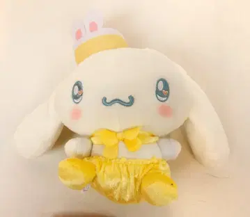 후류 토끼 귀 세일러 봉제 인형 시나모롤 옐로우