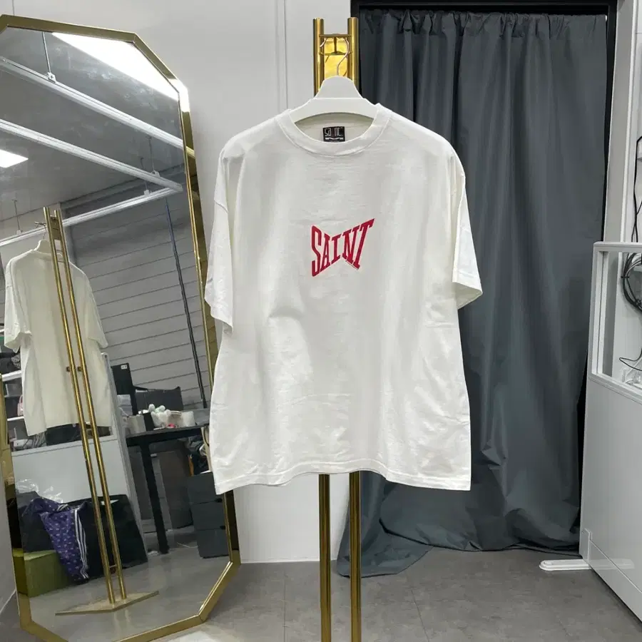 (XL) 세인트 미카엘 SAINT 로고 반팔