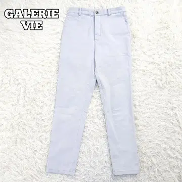 GALERIE VIE 코튼 스트레치 슬림 팬츠 그레이 36
