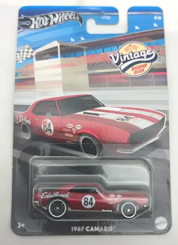 MATTEL HOTWHEELS Vintage RACING CLUB HRV05 1967 CAMARO 6/6