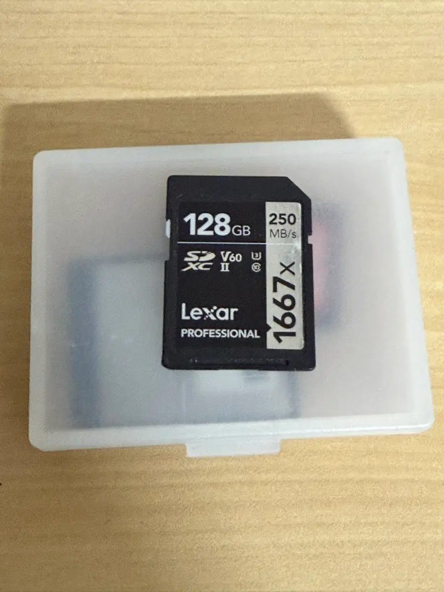 렉사 프로페셔널 SD 128GB 메모리카드 멤카