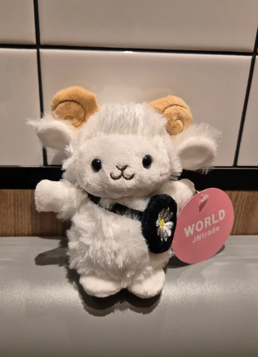 양 인형 키링