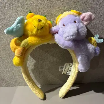 홍콩 디즈니 곰돌이 푸 머리띠