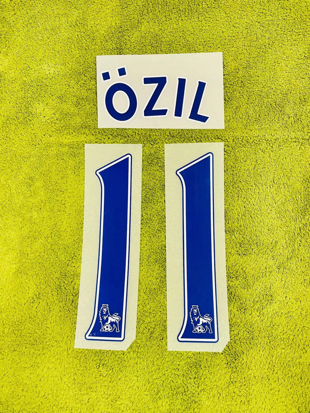 13-14 아스날 어웨이 외질 리그 유니폼 마킹 축구 네임셋 EPL