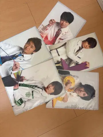 아라시 ARASHI 클리어 파일 5장 세트