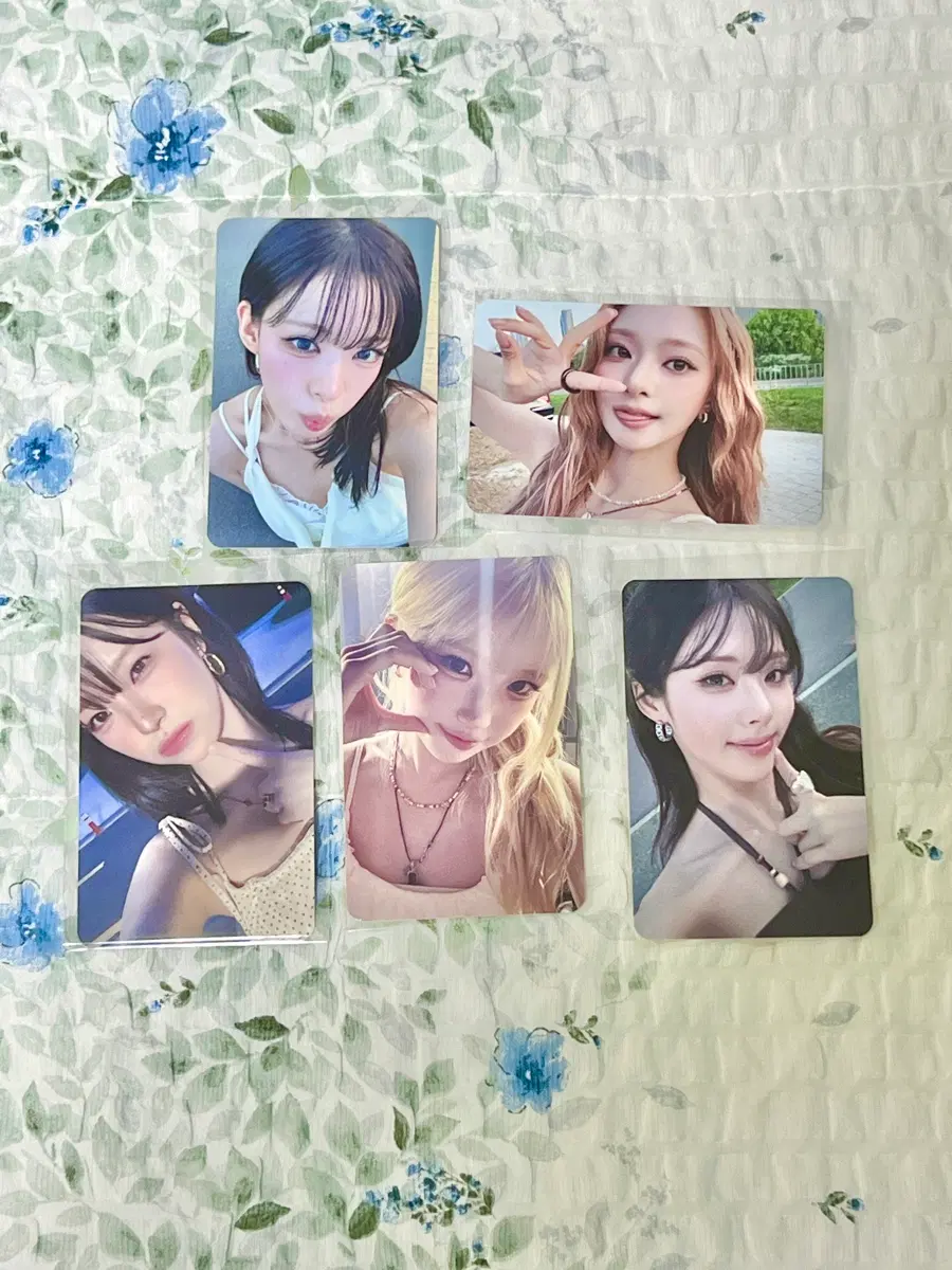 프로미스나인 Glow me 메이크스타 대면 포카