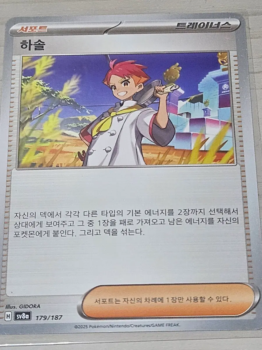 [득템] 포켓몬 카드 하솔 179/187