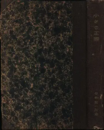 타니자키 준이치로 작은 왕국 다이쇼 8년판 초판 겉표지 없음