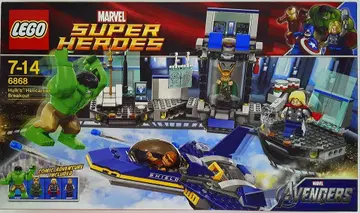 LEGO SUPER HEROES THE AVENGERS HULKS HELICARRIER BREAKOUT 6868