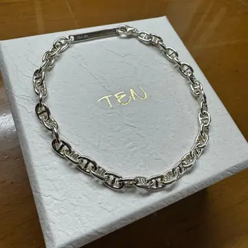 TEN. SILVER925 마리나 체인 팔찌 M