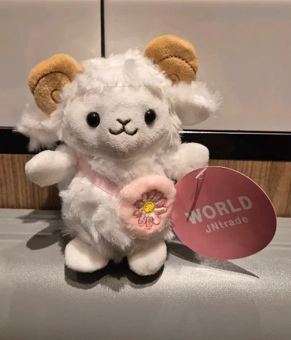 양 인형 키링