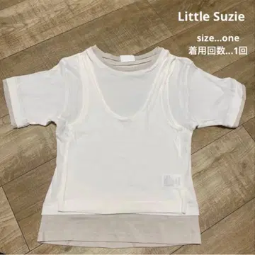 Little Suzie 레이어드 반팔 T셔츠