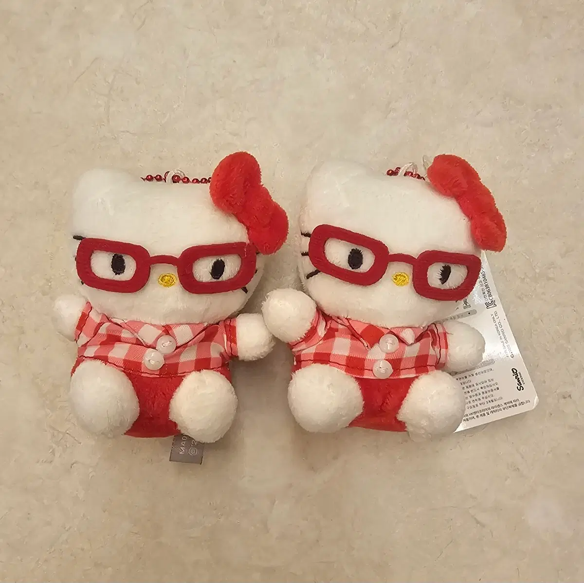 [인형키링] 안경 키티