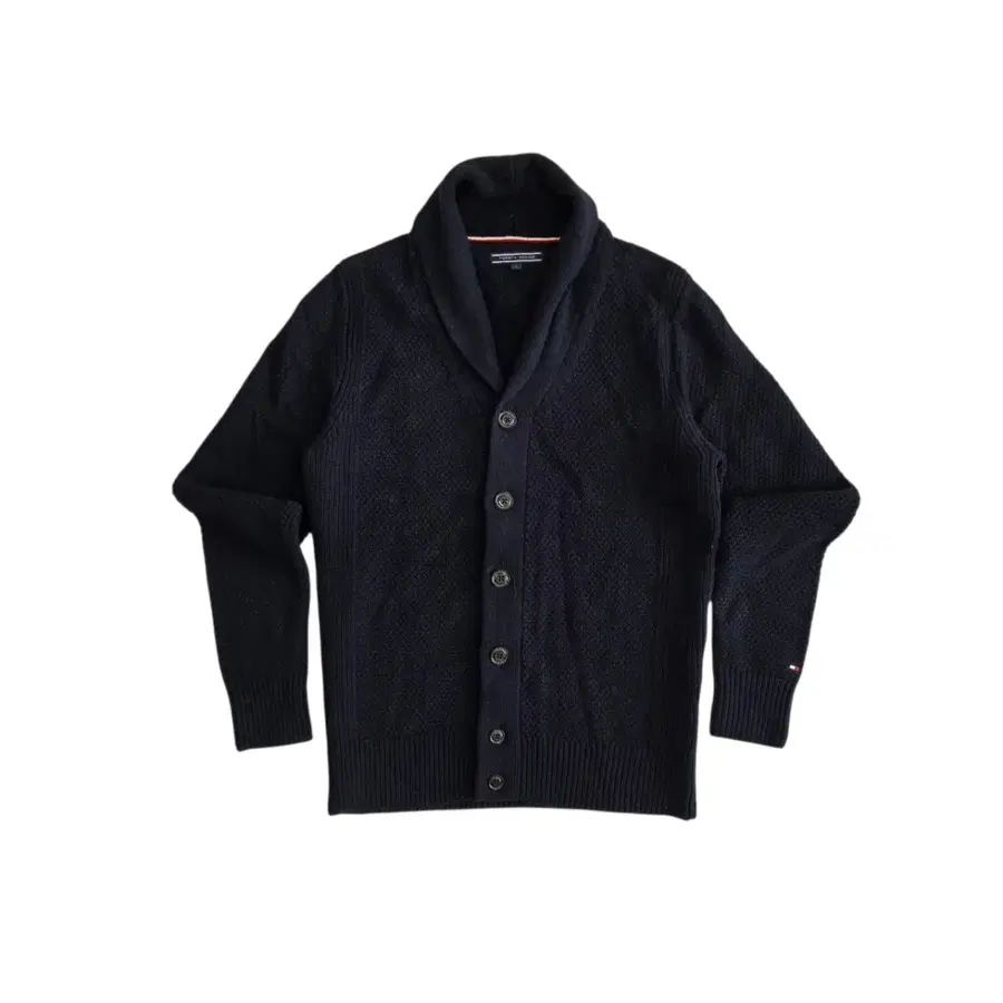 Tommy Hilfiger 타미힐피거 S 빈티지 네이비 숄 가디건