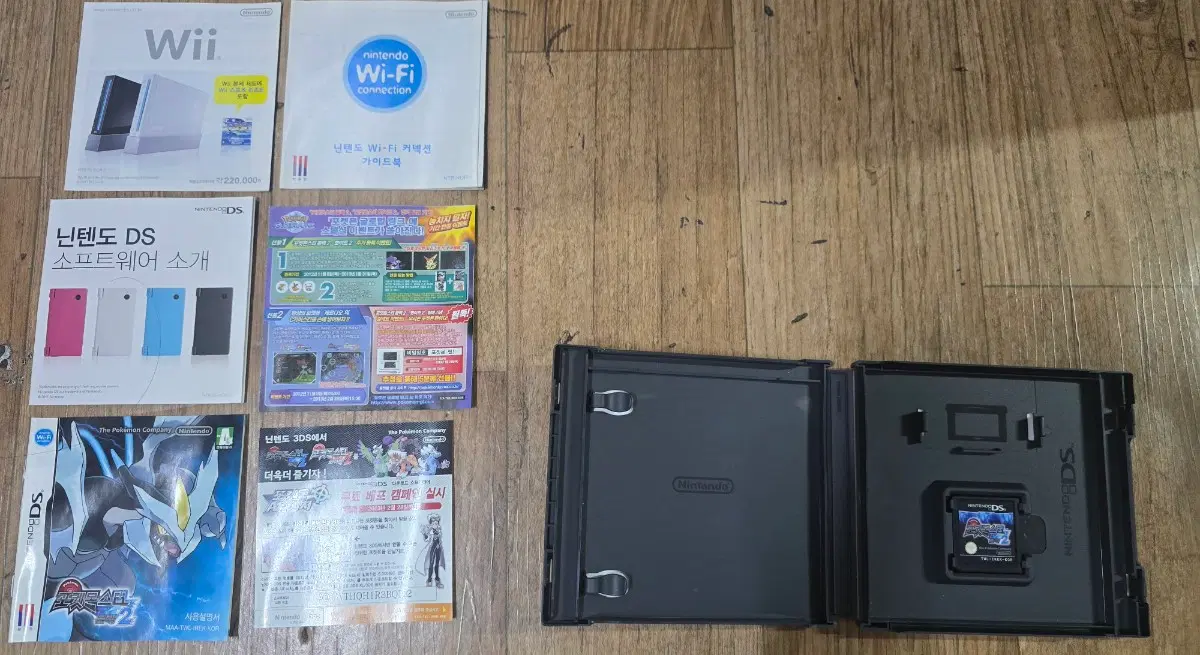 닌텐도 블랙 2& 화이트2 케이스+칩 판매 합니다.