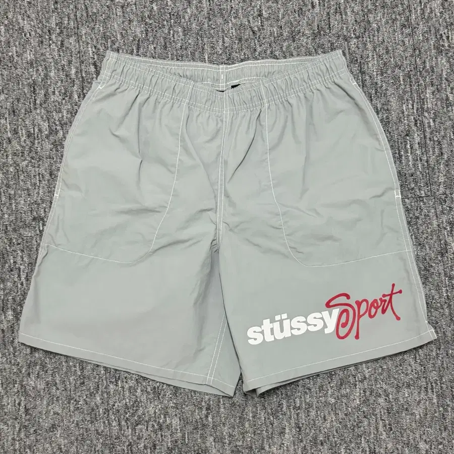 Stussy 스투시 스포츠 워터 쇼츠 콘크리트 WATER 반바지 팬츠 s사이즈