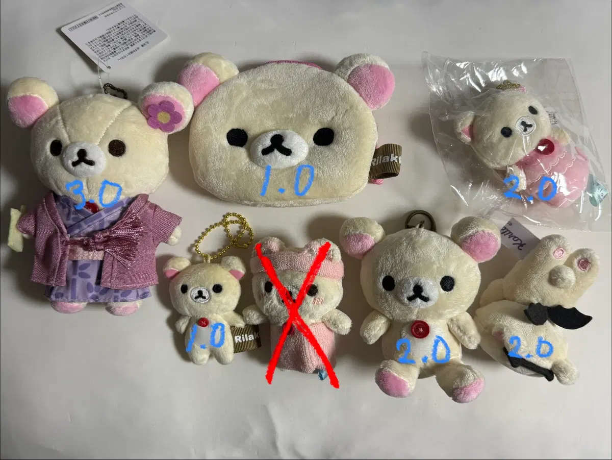 코리락쿠마 인형 동전지갑 클리너 교토 아라시야마 악마 헬스 인어 양도