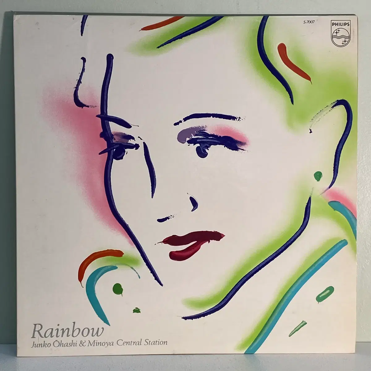 (수입중고LP-씨티팝) Junko Ohashi & Minoya Central Station -Rainbow