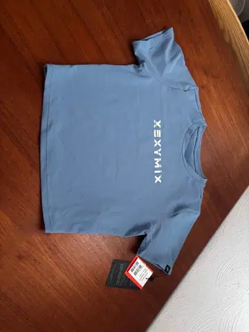 XEXYMIX 반팔 티셔츠 블루 XL
