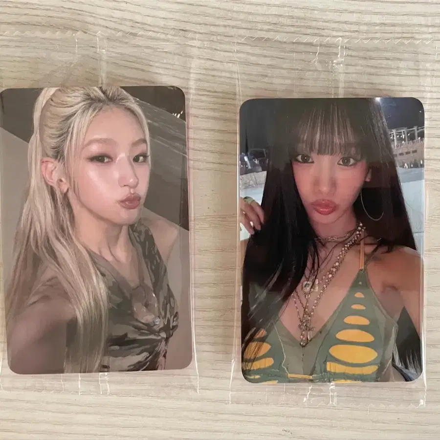 키스오브라이프 키오프 하늘 나띠 스웻 미개봉 케타포 특전 포카