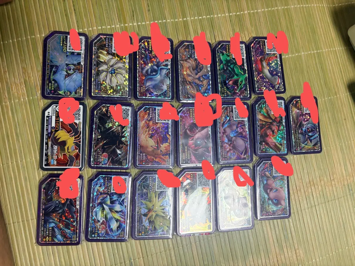 포켓몬 가오레 다수 일괄 판매 다 정품입니다