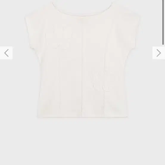 시눈 Flower Patch T-Shirt (White)