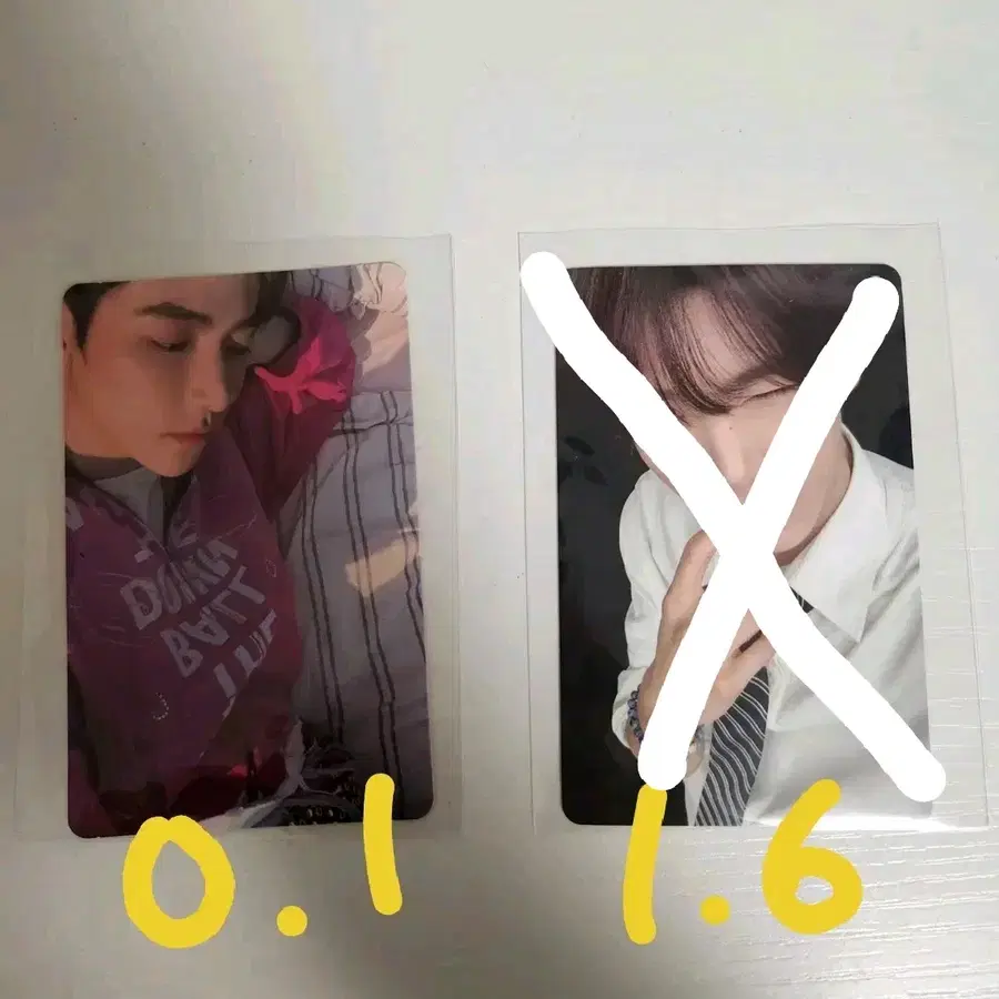 폭덤) 앤더블 한유진 장하오 포카 팔아요