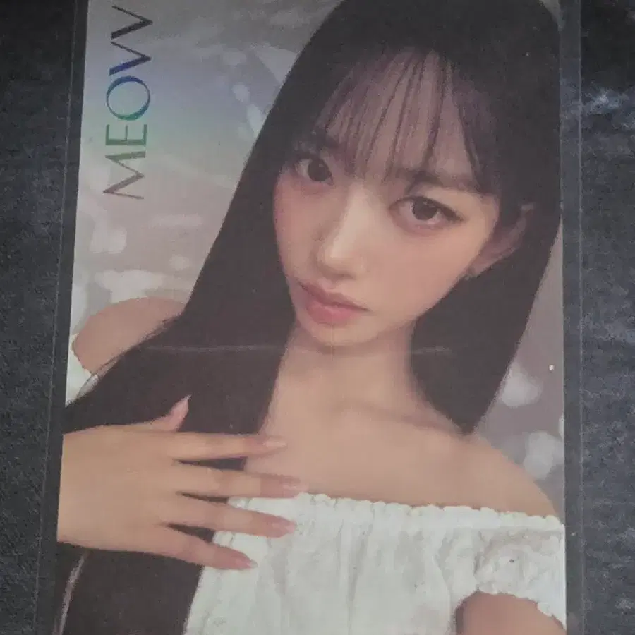 미야오 수인 테레카 크림 프로모 포토카드 포카 양도