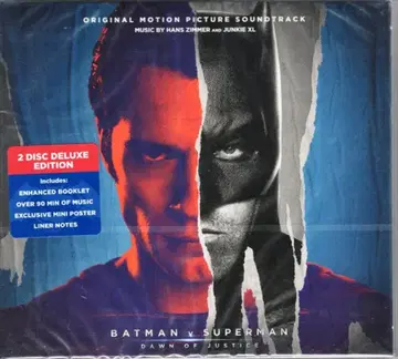 해외 영화 사운드트랙 CD Mans Zimmer/Junkie XL 해외반) Original Motion Picture Soundtrack