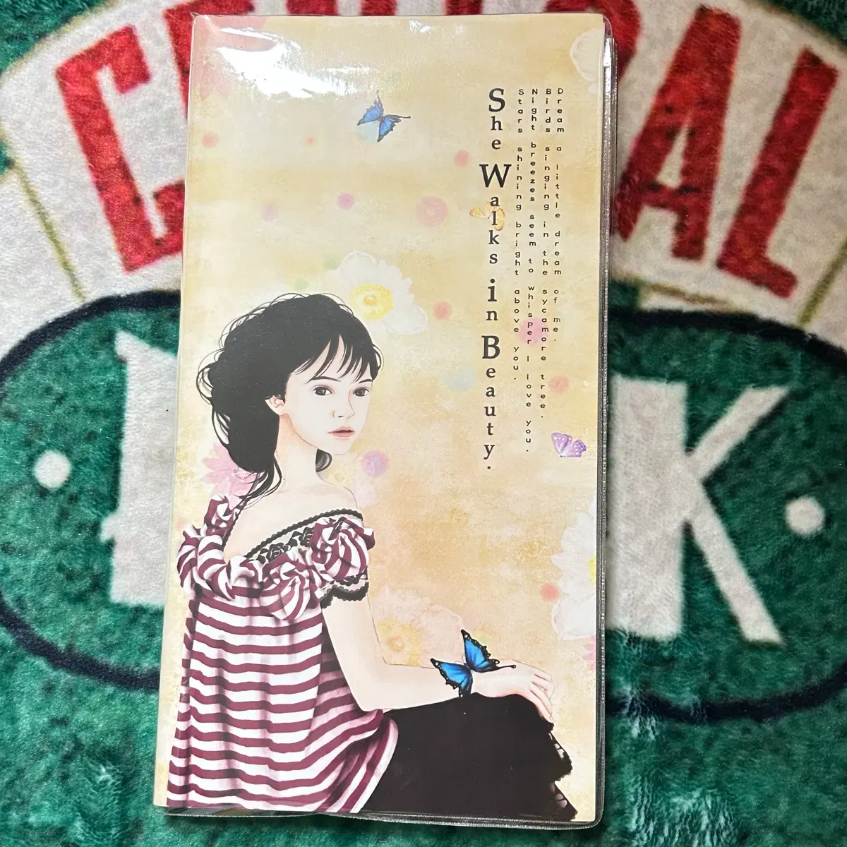 고전문구 빈티지 일러스트 스케줄러 다이어리